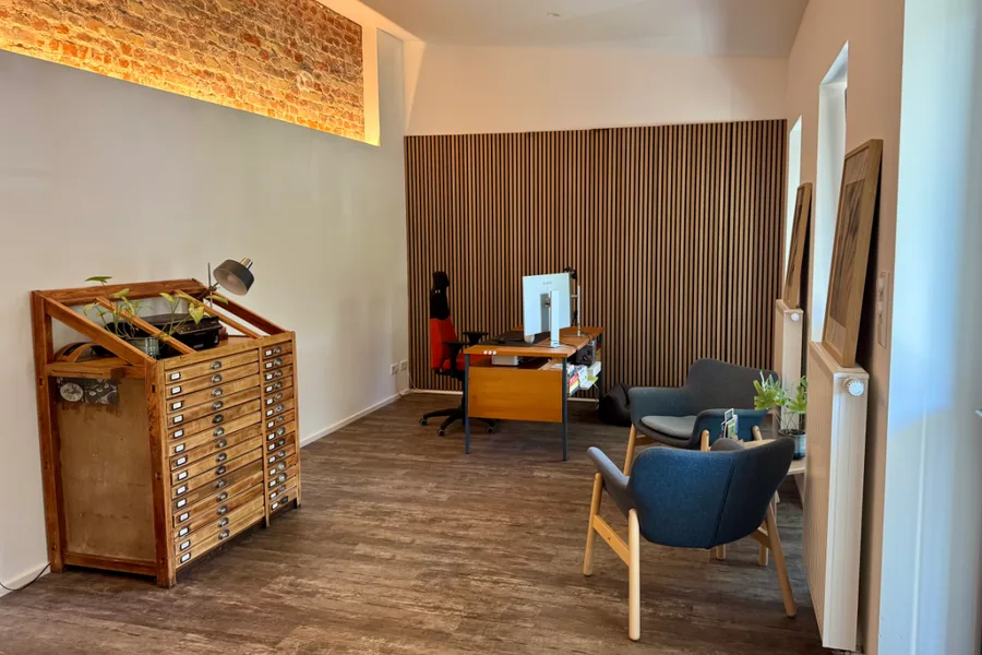 Büro in Essen – Besprechungsecke